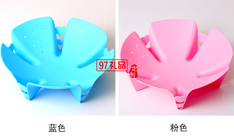 花朵型創(chuàng)意時尚愛心水果盤活動小禮品定制