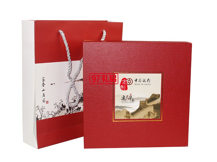 商務(wù)辦公套裝 高檔移動(dòng)電源 u盤(pán) 銀行定制案例