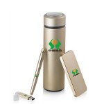 中國信合定制保溫瓶+10000毫安移動電源+8GB手機優(yōu)盤+簽字筆套裝