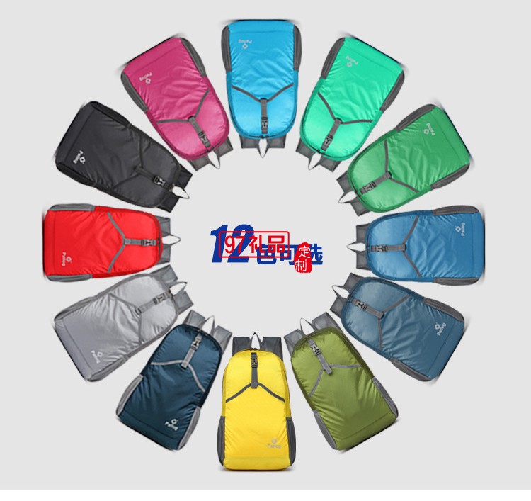 戶(hù)外休閑折疊背包雙肩輕便旅行包