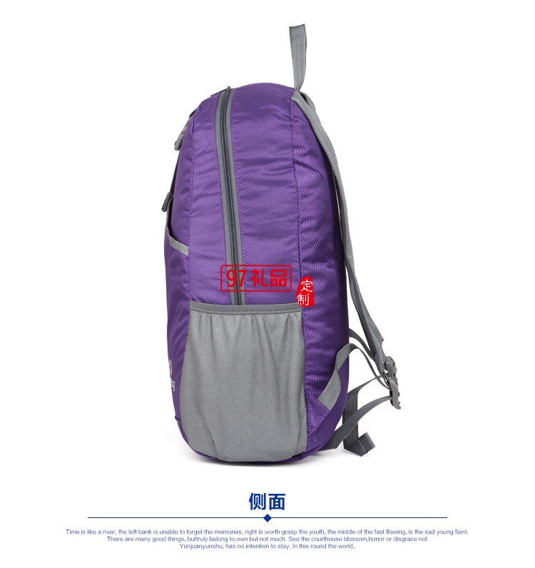 戶(hù)外休閑折疊背包雙肩輕便旅行包