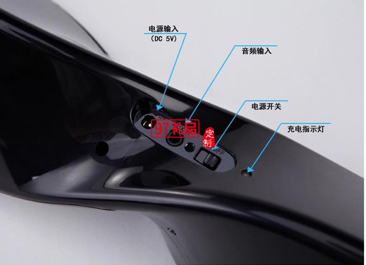 迷你便攜高質創(chuàng)意音箱 蝴蝶無線藍牙音箱音響 支持免提通話定制