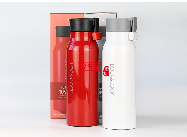 交大藍天公司定制樂扣樂扣大容量不銹鋼保溫杯 男女便攜創(chuàng)意水杯