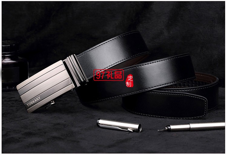 中國銀行定制托斯卡尼男士皮帶TL6620可定制logo