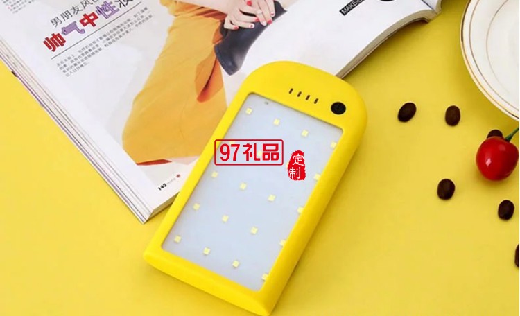 金橙子定制移動電源 12000毫安 手機(jī)平板電腦充電寶 可定制logo