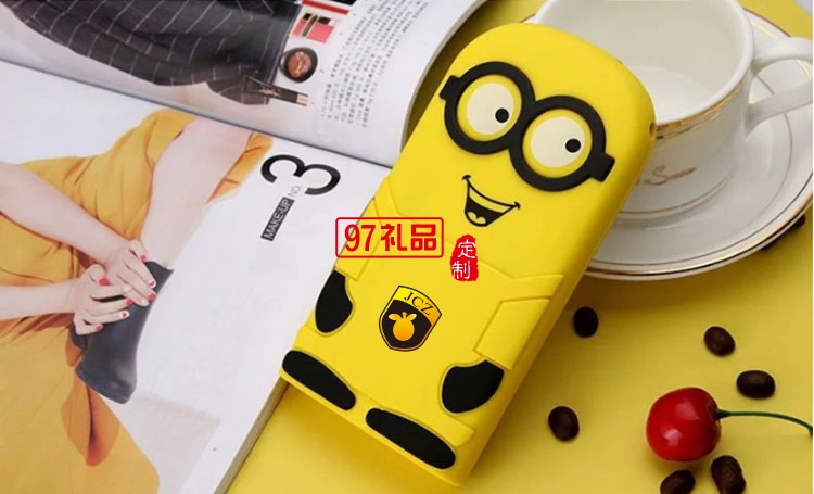 金橙子定制移動電源 12000毫安 手機(jī)平板電腦充電寶 可定制logo