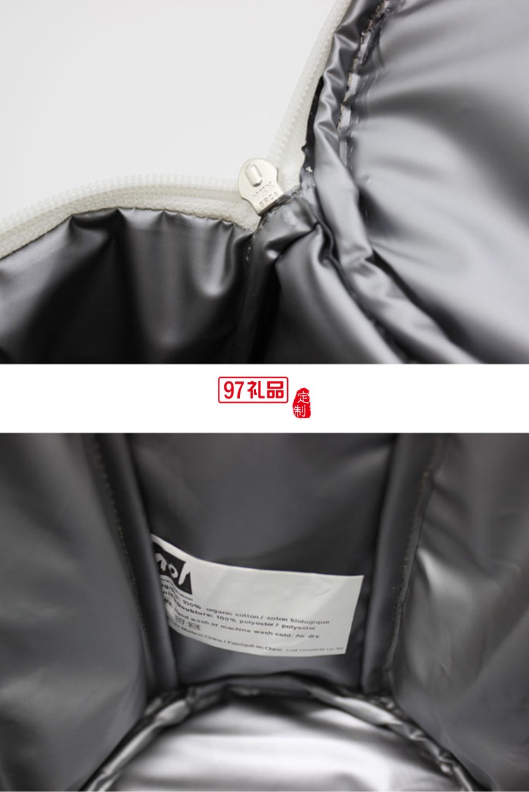 環(huán)保防水帆布純棉保溫內里便當袋