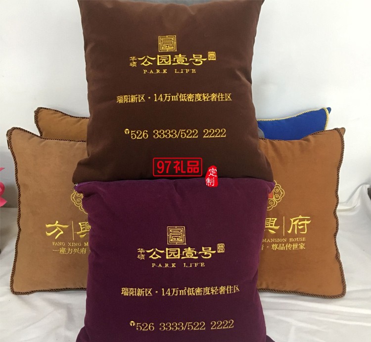 汽車禮品定制抱枕，抱枕被案例