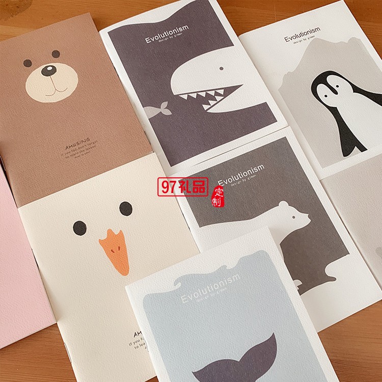 64K騎馬釘筆記本 卡通可愛(ài)學(xué)習(xí)學(xué)生隨身記事本日記本