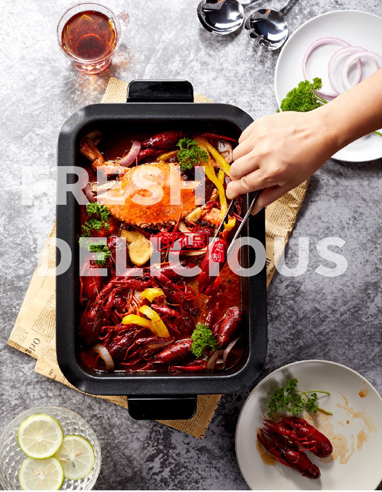 多功能鍋可logo定制員工禮品抽獎(jiǎng)禮品