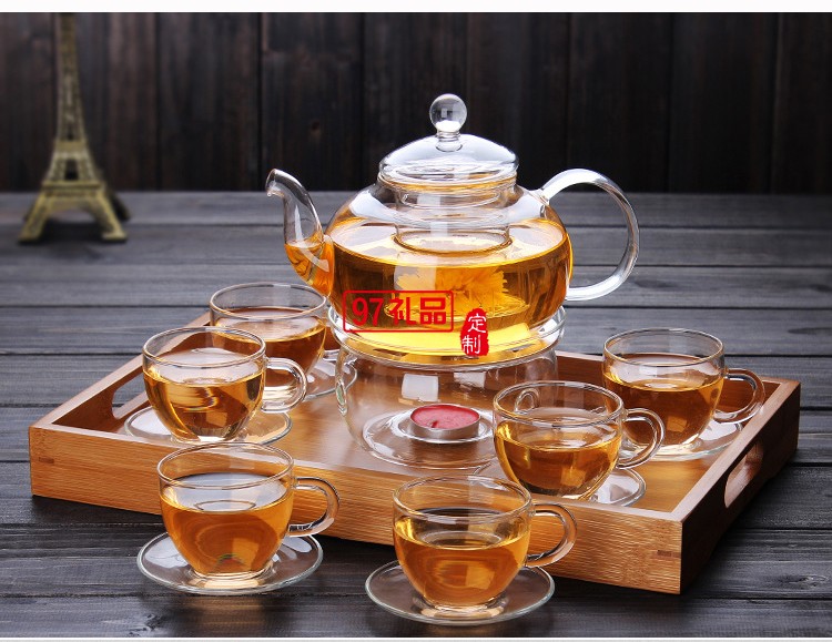加厚耐熱玻璃茶壺功夫茶具套裝 花茶壺透明過(guò)濾內(nèi)膽玻璃茶具