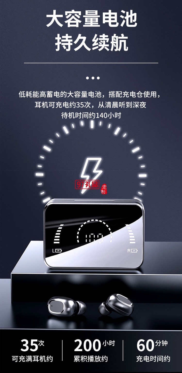 TWS入耳式立體聲運(yùn)動(dòng)跑步 無(wú)線藍(lán)牙耳機(jī)降噪