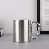 折疊簡(jiǎn)約便攜304不銹鋼口杯戶外運(yùn)動(dòng)露營禮品咖啡杯