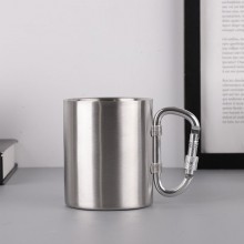 折疊簡(jiǎn)約便攜304不銹鋼口杯戶外運(yùn)動(dòng)露營禮品咖啡杯