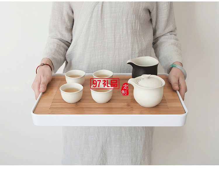 小茶盤竹制托盤儲(chǔ)水式長方形實(shí)木重竹日式簡(jiǎn)約干泡臺(tái)竹子茶臺(tái)