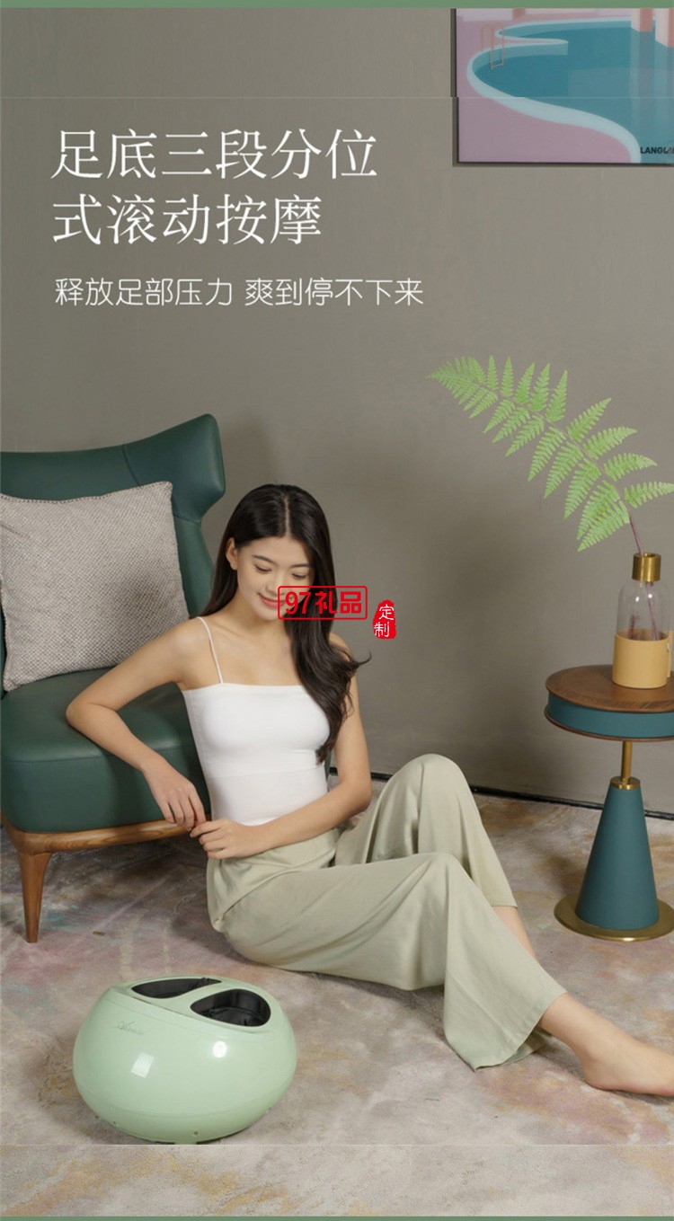 足療機腳底按摩器足底全自動揉捏定制公司廣告禮品