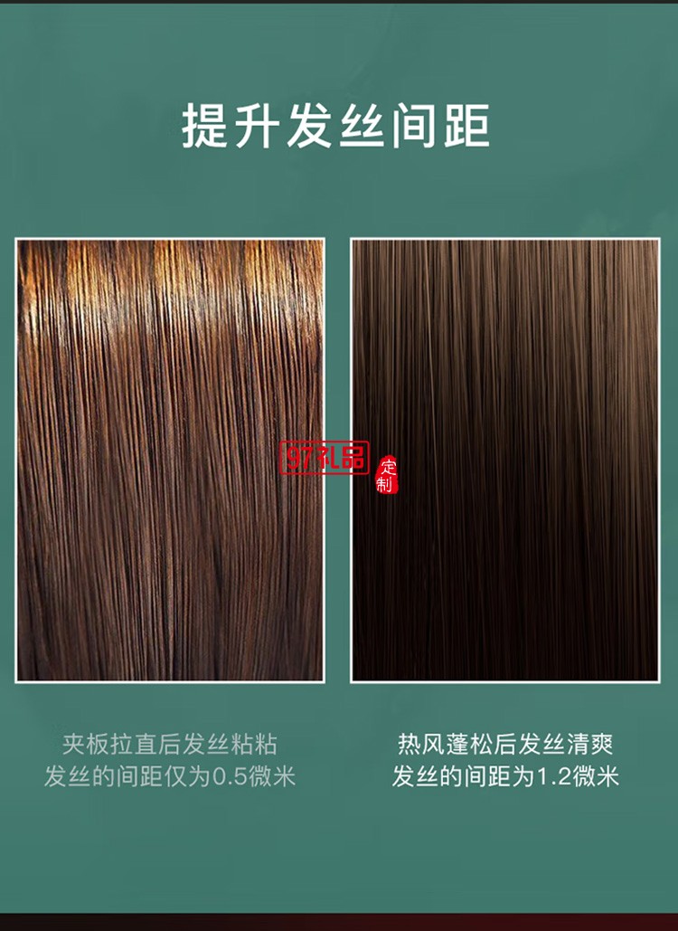 吹護(hù)一體直發(fā)梳負(fù)離子遠(yuǎn)紅外線蓬松拉直LN-F2定制公司廣告禮品