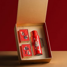 無侘居「五福臨門」茶禮套裝高端商務(wù)禮贈(zèng)品