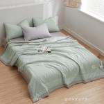 水洗棉純色夏被