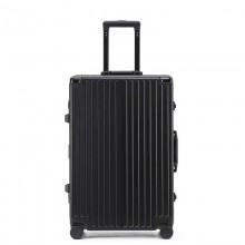 途幫（TOBOOG）多功能鋁框行李箱女輕音萬向輪包角防撞男卡扣密碼拉桿